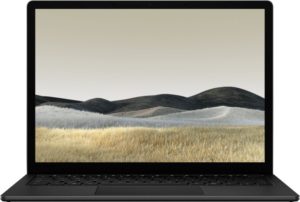 matte black surface laptop