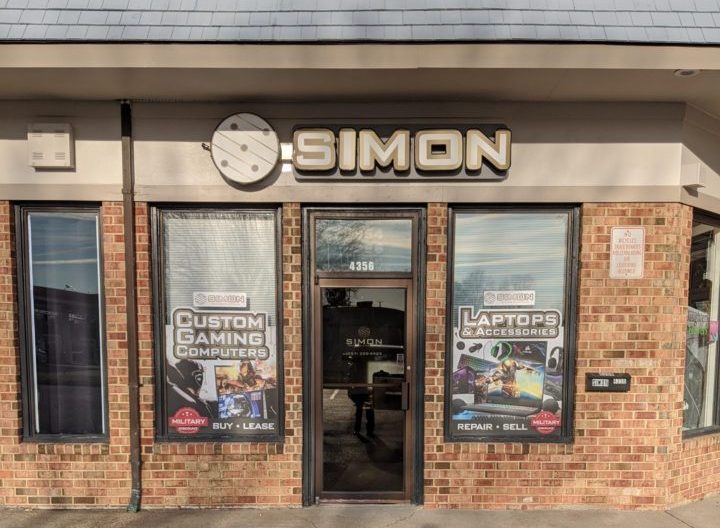 simon computers & electronics storefront
